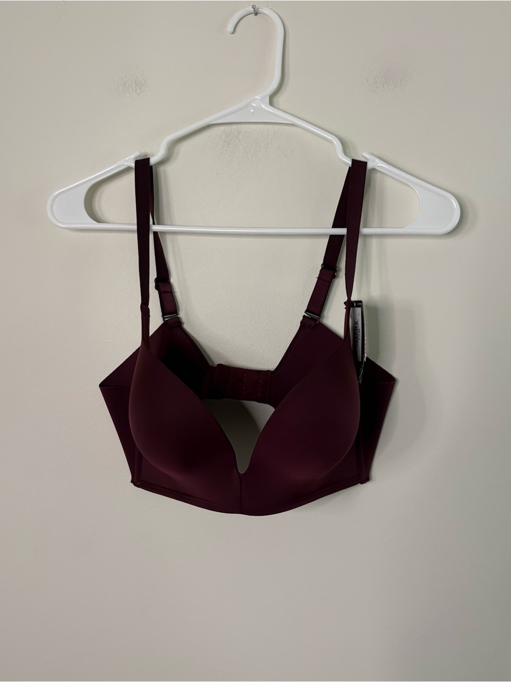 NWT Maidenform Women’s Bra 36C Comfort Lifting Burgundy Purple W7
